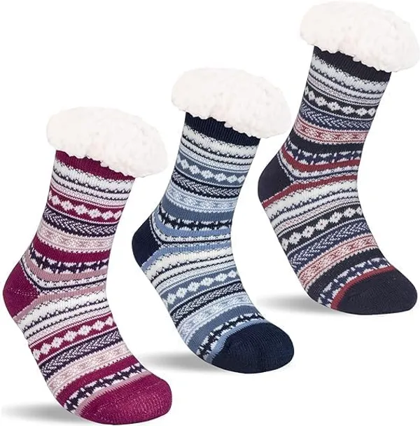 Sky_Blue_Premium_Fleece_Lined_Gripper_Socks_For_Adults