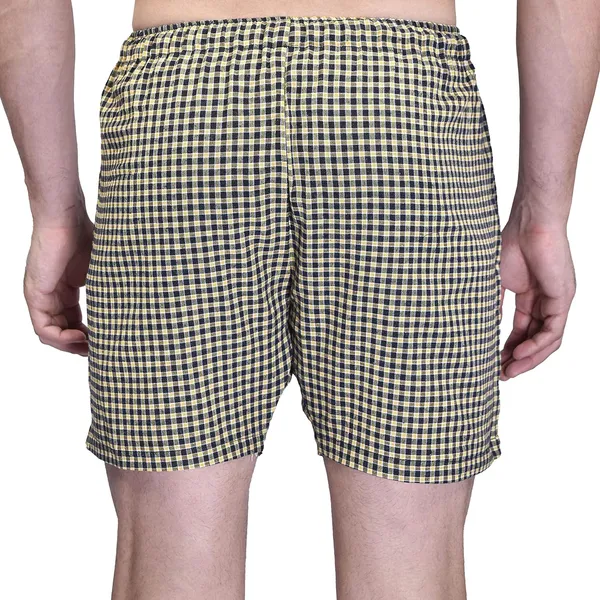 Yellow_Premium_Cotton_Boxer_Shorts_With_Pocket_For_Mens