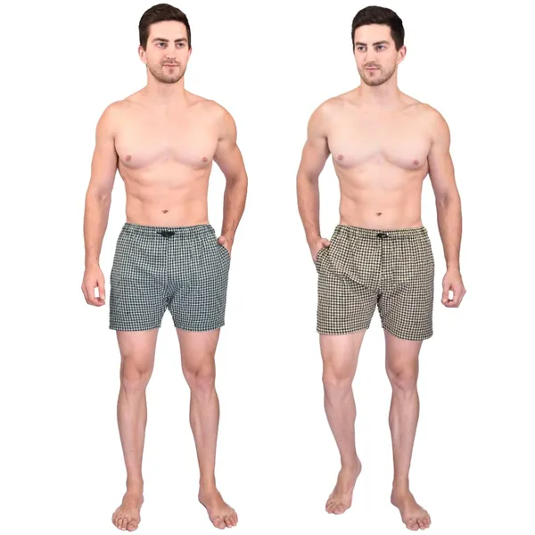 Green_And_Yellow_Premium_Cotton_Stripe_Boxer_Shorts_For_Mens_(Pack_Of_2)