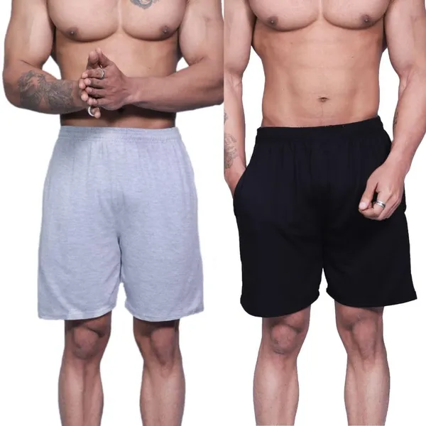 Black_And_Grey_Premium_Cotton_Boxer_Shorts_With_Pocket_Ultra_Light_Dryfit_For_Mens_(Pack_Of_2)