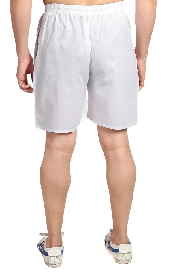 White_Premium_Cotton_Checkered_Boxer_Shorts_With_Pocket_Ultra_Light_Soft_Comfort_For_Men_(Pack_Of_2)