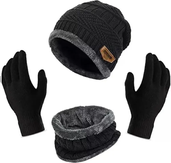 Black_Premium_Winter_Knit_Set_With_Beanie_Scarf_And_Gloves_For_Adults_(Pack_Of_4)