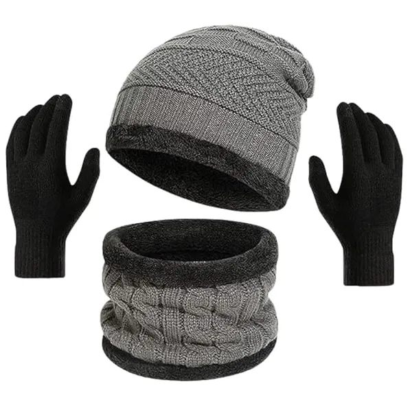 Grey_Premium_Winter_Knit_Set_With_Beanie_Scarf_And_Gloves_For_Adults_(Pack_Of_4)