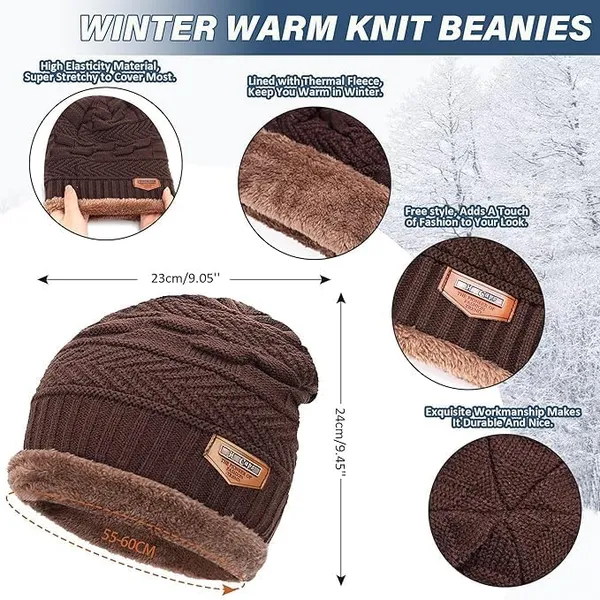 Brown_And_Black_Premium_Winter_Knit_Set_With_Beanie_Cap_Neck_Warmer_Scarf_And_Woolen_Gloves_For_Adults_(Pack_Of_4)