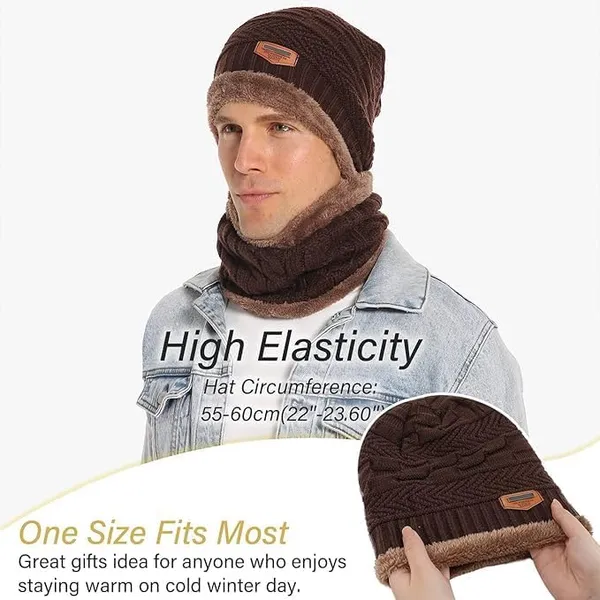 Brown_And_Black_Premium_Winter_Knit_Set_With_Beanie_Cap_Neck_Warmer_Scarf_And_Woolen_Gloves_For_Adults_(Pack_Of_4)