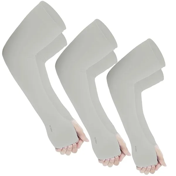 Grey_Premium_Arm_Sleeves_With_Uv_Protection_For_Adults_(Pack_Of_6)