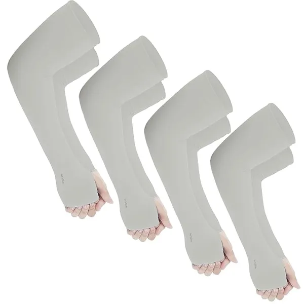 Grey_Premium_Arm_Sleeves_With_Uv_Protection_For_Adults_(Pack_Of_8)