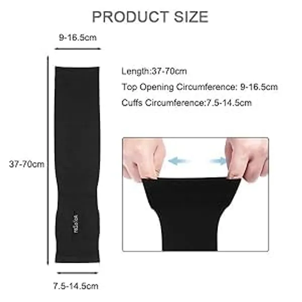 Black_Premium_Arm_Sleeves_With_Uv_Protection_For_Adults_(Pack_Of_6)