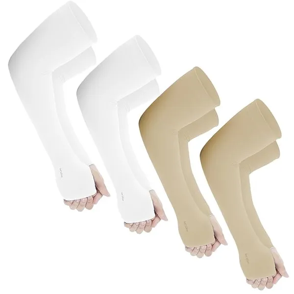 White_And_Skin_Premium_Uv_Protection_Arm_Sleeves_For_Adults_(Pack_Of_8)