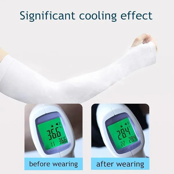 White_And_Black_Premium_Uv_Protection_Arm_Sleeves_For_Adults_(Pack_Of_4)