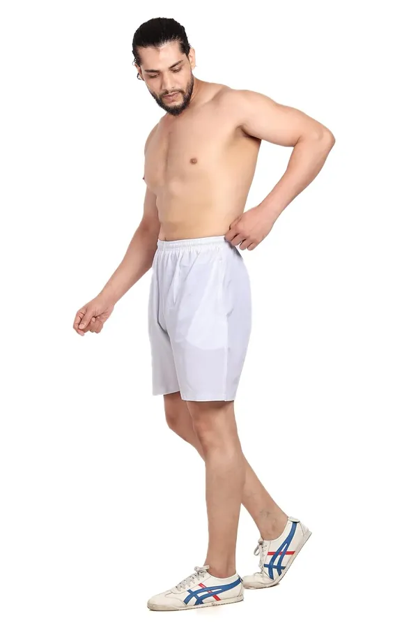 White_Premium_Cotton_Boxer_Shorts_Ultra_Light_Breathable_With_Pocket_Regular_Fit_Mid_Rise_For_Men
