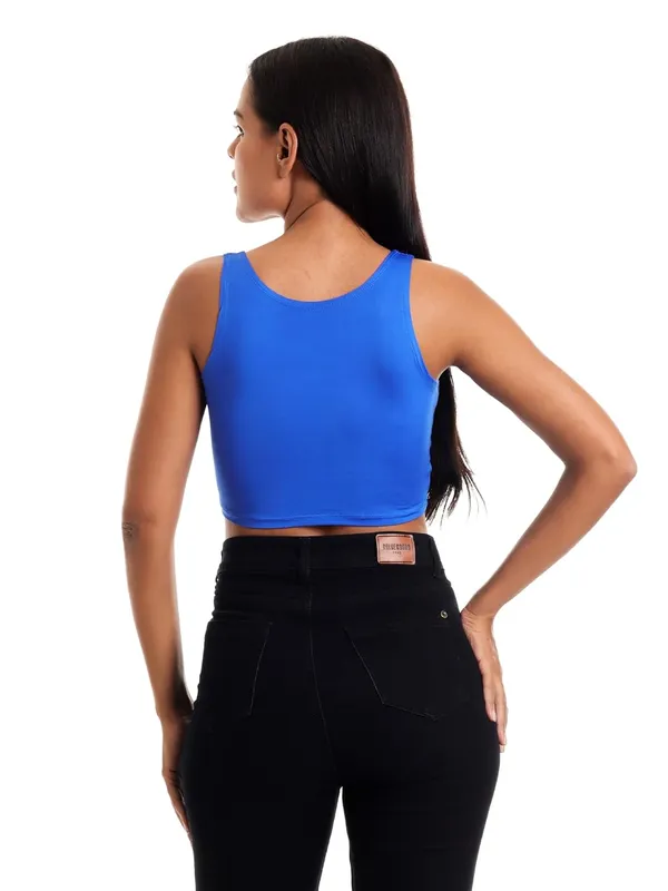 Blue_Premium_Cotton_Saree_Blouse_For_Mens
