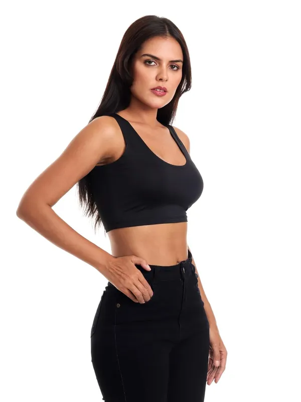 Black_Premium_Cotton_Readymade_Saree_Blouse_For_Women_(Pack_Of_5)