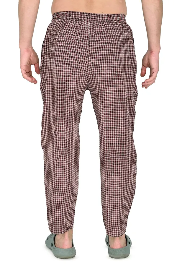 Red_Premium_Cotton_Blend_Pyjama_For_Men