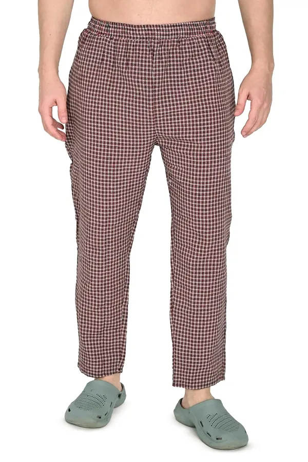 Red_Premium_Cotton_Blend_Pyjama_For_Men