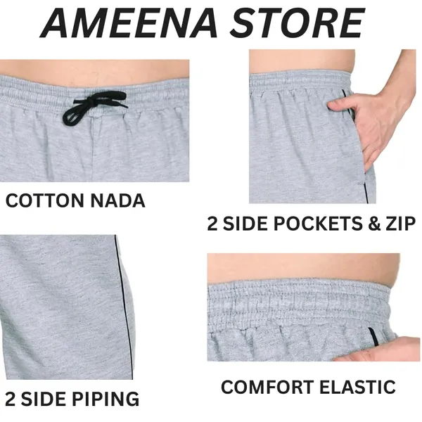 Grey_Premium_Cotton_Blend_Track_Pants_For_Men