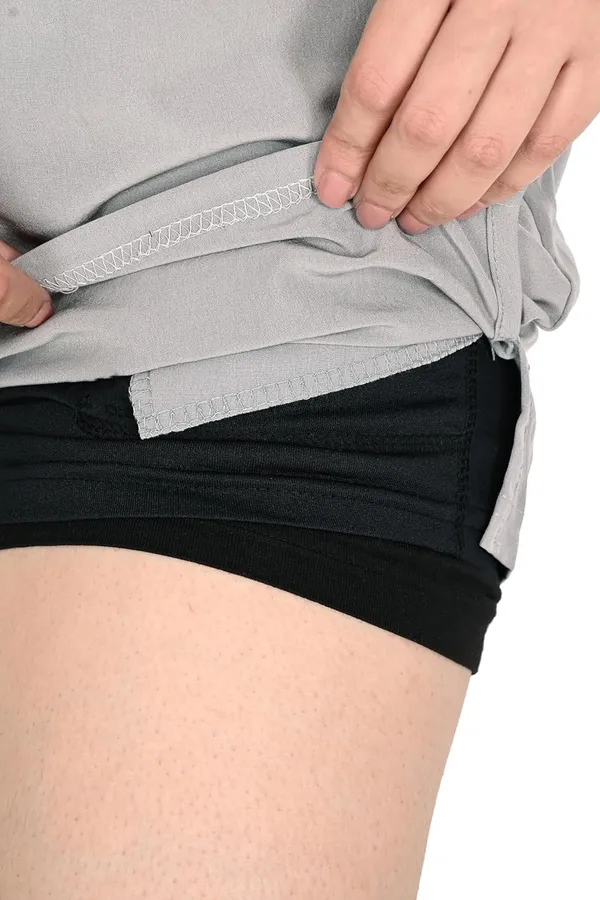 Grey_Premium_2_In_1_Running_Shorts_With_Inner_Tights_For_Women