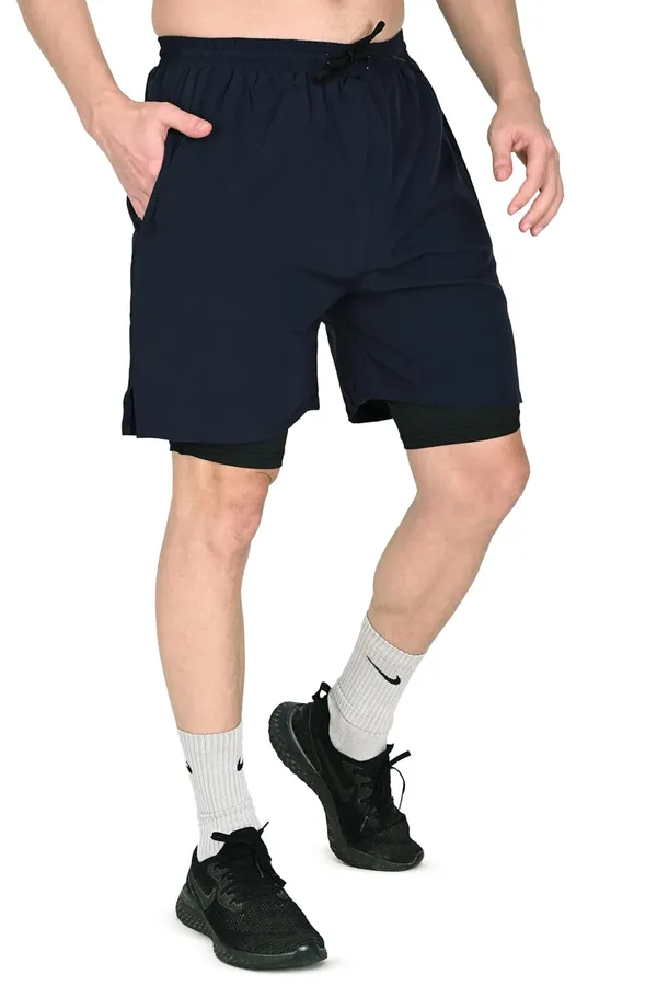 Blue_Premium_2_In_1_Active_Shorts_With_Inner_Tights_For_Men