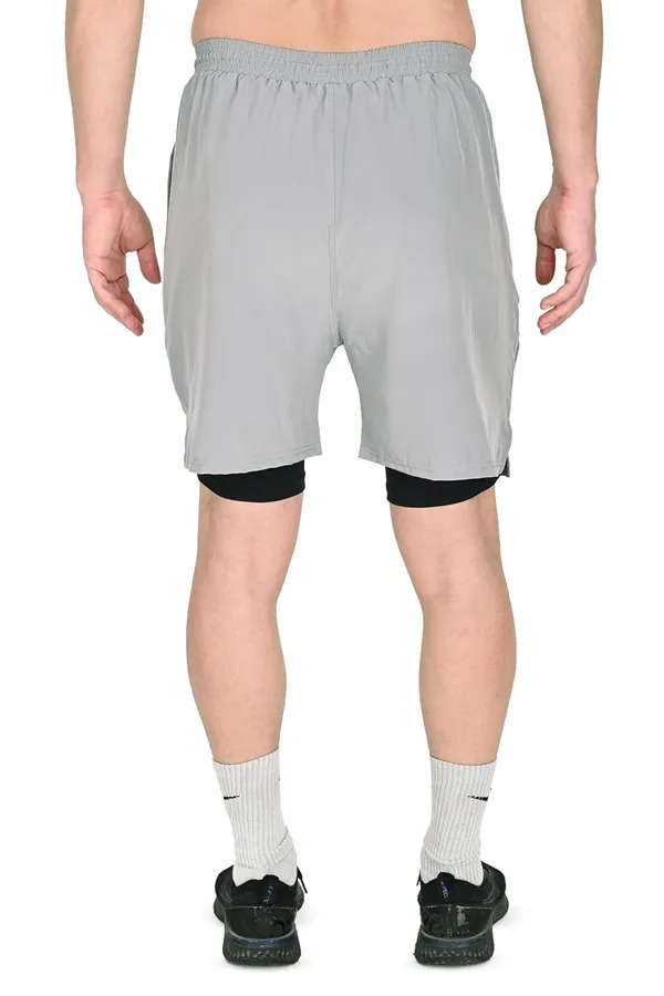 Grey_Premium_Cotton_Checkered_Boxer_Shorts_Ultra_Light_Breathable_With_Pocket_Regular_Fit_Mid_Rise_For_Men