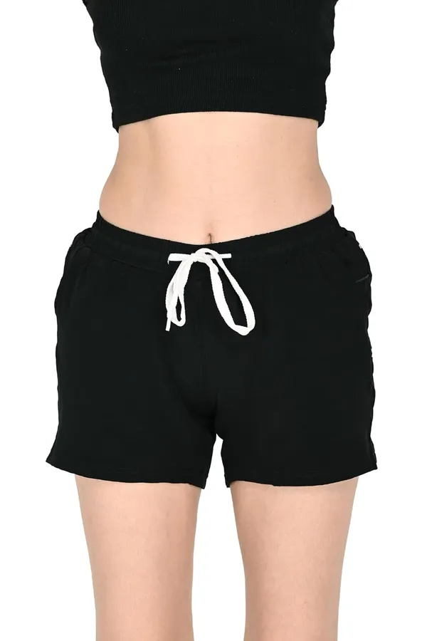 Black_Premium_2_In_1_Running_Shorts_With_Inner_Tights_For_Women