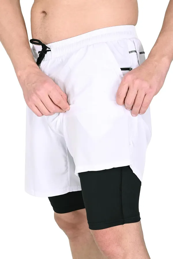 White_Premium_Dry_Fit_Running_Shorts_With_Mobile_Pockets_For_Men_(Pack_Of_4)