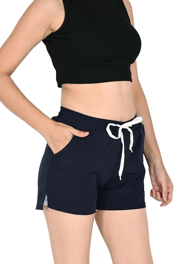 Blue_Premium_2_In_1_Running_Shorts_With_Inner_Tights_For_Women