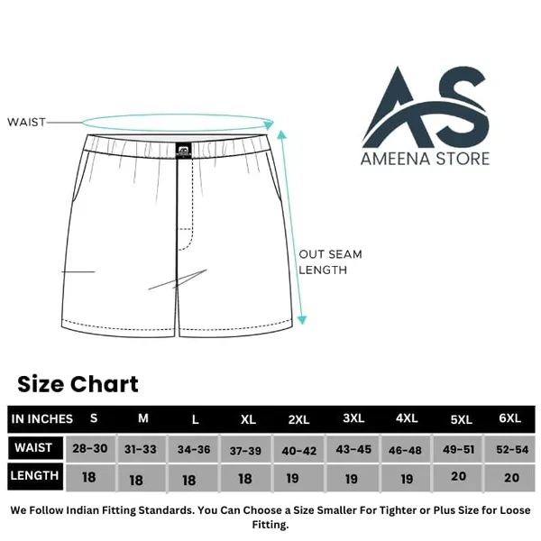 Blue_Premium_Cotton_Checkered_Boxer_Shorts_With_Pocket_Ultra_Light_Soft_Comfort_For_Men