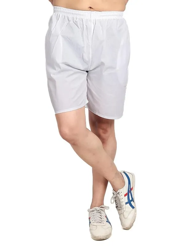 White_Premium_Cotton_Blend_Boxer_Shorts_With_Side_Pockets_For_Men_(Pack_Of_2)