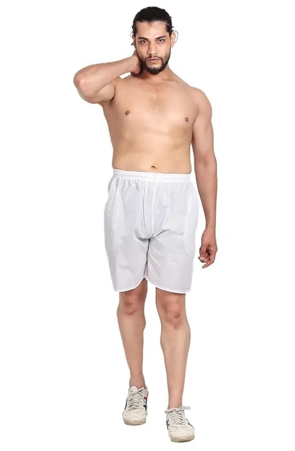 White_Premium_Cotton_Blend_Boxer_Shorts_With_Side_Pockets_For_Men_(Pack_Of_2)