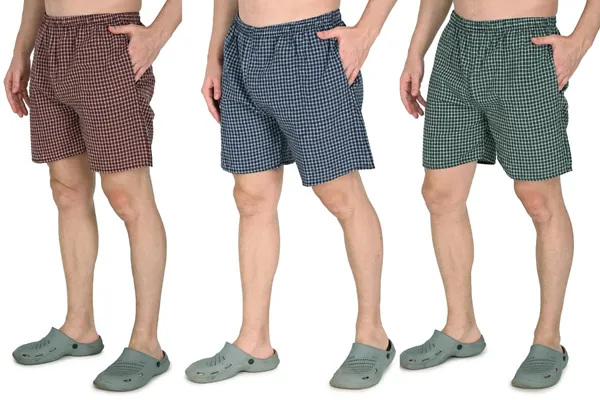 Red_And_Blue_And_Green_Premium_Cotton_Checkered_Boxer_Shorts_With_Pocket_Ultra_Light_Soft_Comfort_For_Mens_(Pack_Of_3)