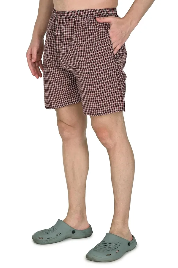 Red_And_Green_And_Blue_And_Yellow_Cotton_Checkered_Ultra_Light_Soft_Fabric_Regular_Fit_Mid_Rise_Breathable_With_Pocket_Boxer_Shorts_For_Men_(Pack_Of_4)