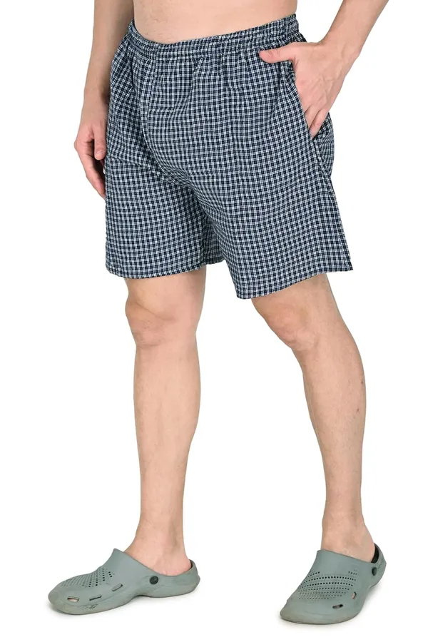 Red_And_Green_And_Blue_And_Yellow_Cotton_Checkered_Ultra_Light_Soft_Fabric_Regular_Fit_Mid_Rise_Breathable_With_Pocket_Boxer_Shorts_For_Men_(Pack_Of_4)