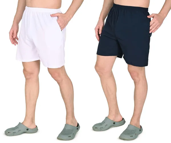White_And_Blue_Premium_Ns_Cotton_Blend_Boxer_Shorts_With_Side_Pockets_Regular_Fit_Breathable_Comfortable_For_Men_(Pack_Of_2)
