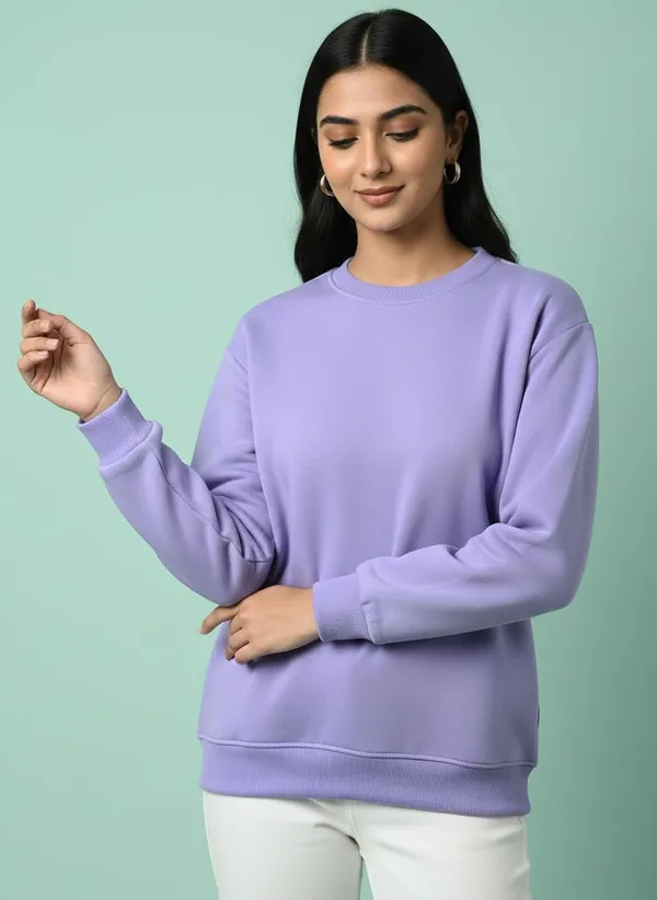 Lavender_Premium_Round_Neck_Sweatshirt_For_Women_(Pack_Of_3)