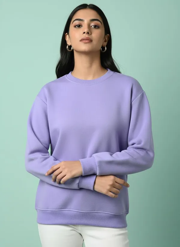 Lavender_Premium_Round_Neck_Sweatshirt_For_Women_(Pack_Of_3)