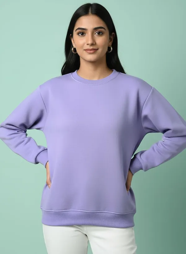 Lavender_Premium_Round_Neck_Sweatshirt_For_Women_(Pack_Of_3)