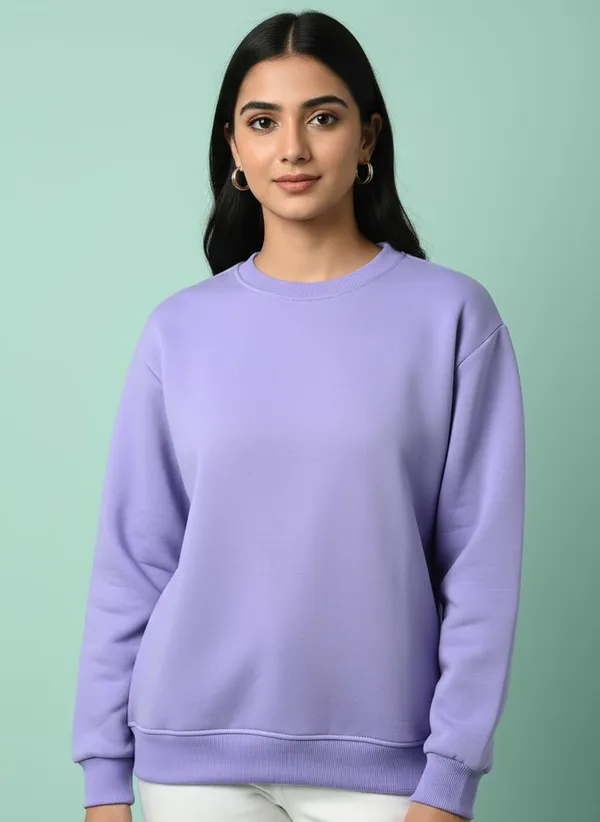 Lavender_Premium_Round_Neck_Sweatshirt_For_Women_(Pack_Of_3)