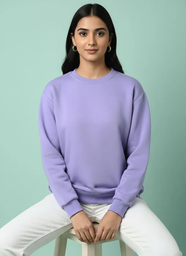 Lavender_Premium_Round_Neck_Sweatshirt_For_Women_(Pack_Of_3)