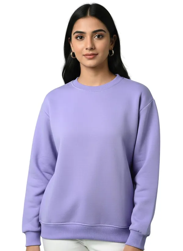 Lavender_Premium_Round_Neck_Sweatshirt_For_Women_(Pack_Of_3)