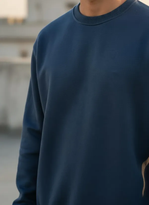 Navy_Blue_Premium_Round_Neck_Sweatshirt_For_Men