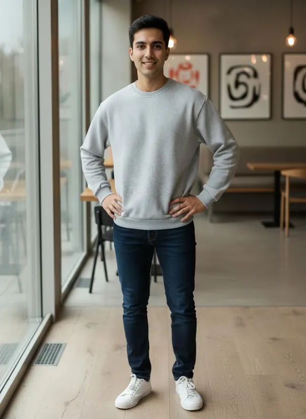 Grey_Premium_Round_Neck_Sweatshirt_For_Men