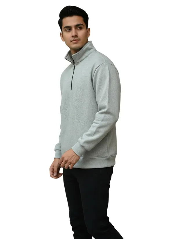Grey_Premium_Cotton_Fleece_Hoodie_For_Men