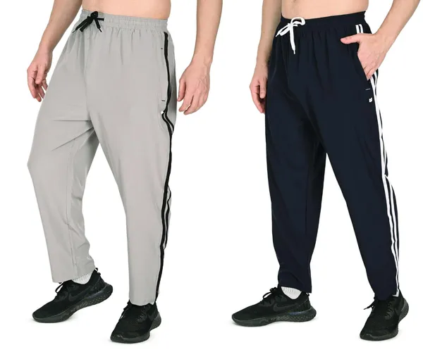Grey_And_Blue_Premium_Cotton_Track_Pants_Regular_Fit_With_Pockets_For_Gym_Sports_Workout_For_Men_(Pack_Of_2)