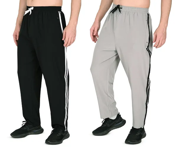 Black_And_Grey_Premium_Cotton_Track_Pants_Regular_Fit_With_Pockets_For_Gym_Sports_Workout_For_Men_(Pack_Of_2)