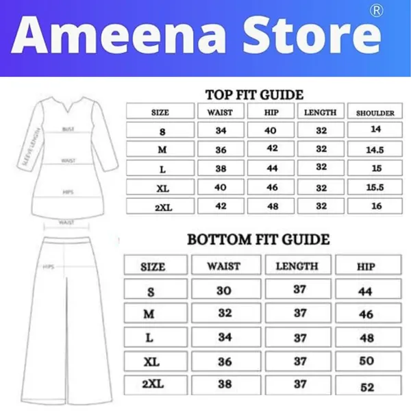 Dark_Blue_Premium_Rayon_Embroidery_V_Neck_Co-Ord_Set_For_Women