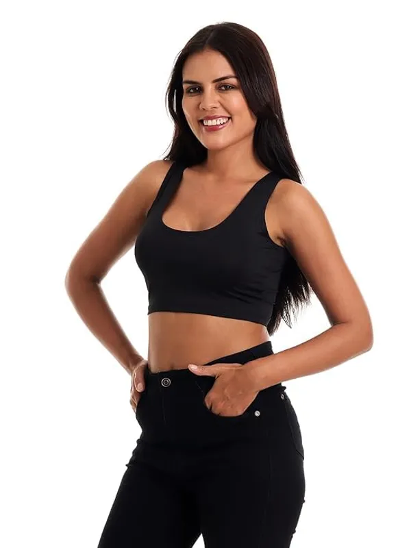 Black_Premium_Cotton_Saree_Blouse_For_Women