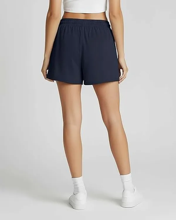 Blue_Premium_Cotton_Gym_Shorts_With_Pockets_For_Women_(Pack_Of_2)