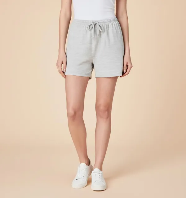 Grey_Premium_Cotton_Jogger_Shorts_For_Women