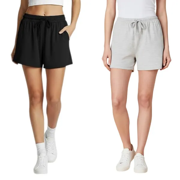 Black_And_Grey_Premium_Cotton_Jogger_Shorts_For_Women_(Pack_Of_2)