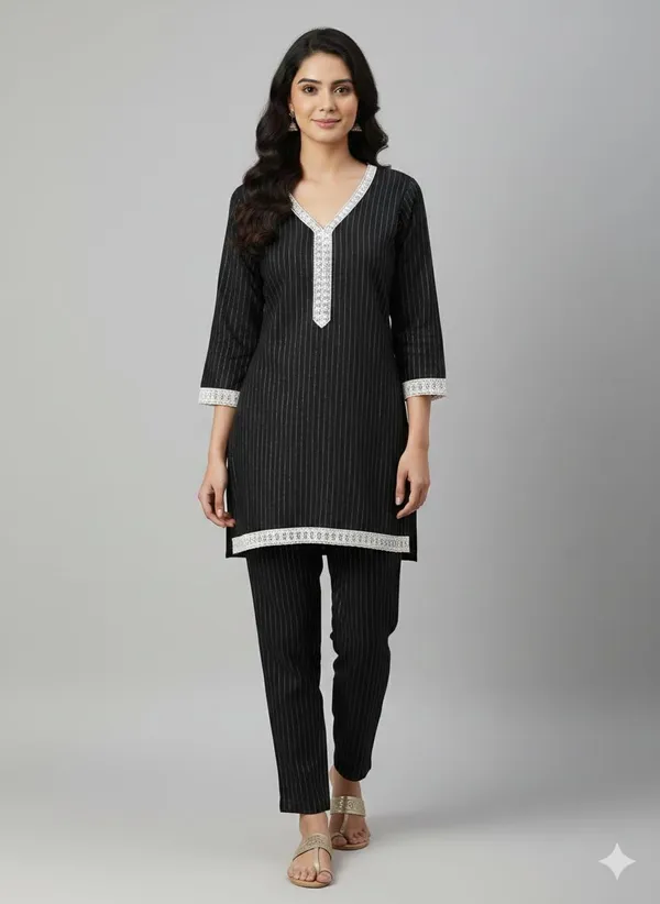Black_Premium_Rayon_Short_Kurti_For_Women_(Pack_Of_2)